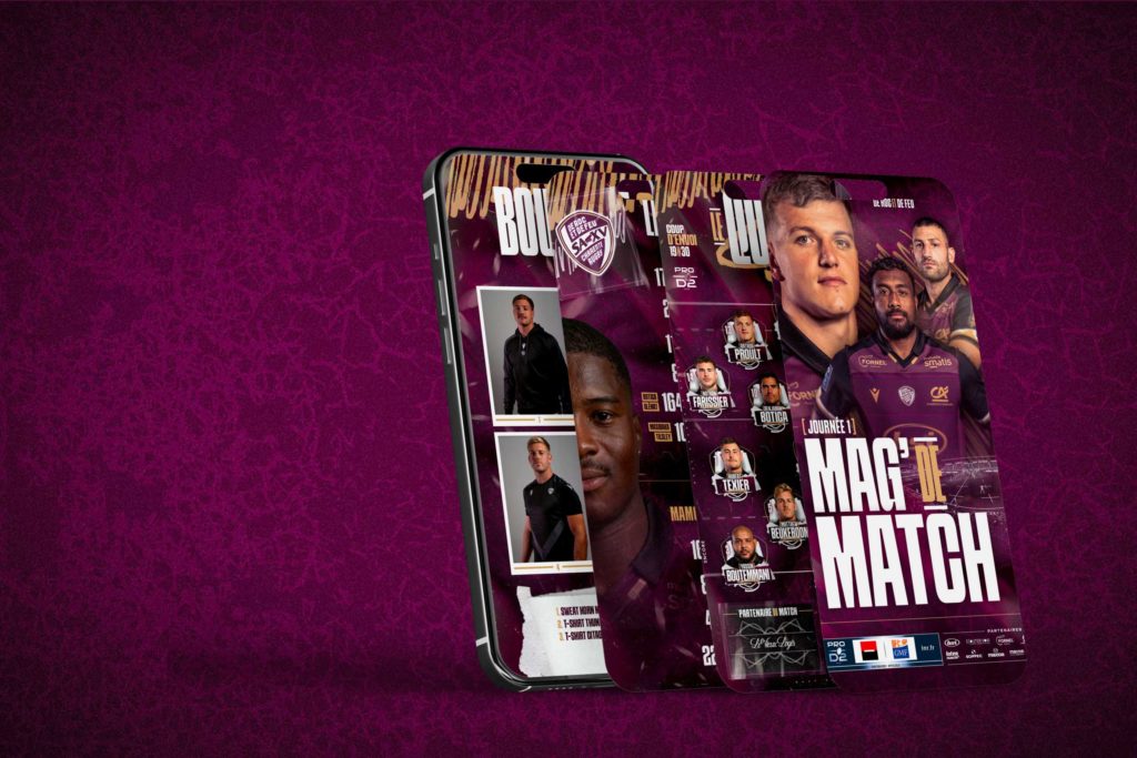 Pro – Mag du match SA XV Provence Rugby