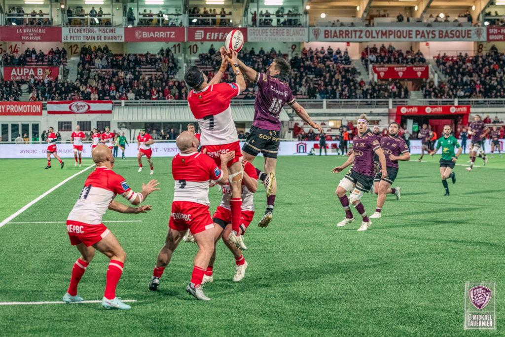 Les images du déplacement à Biarritz