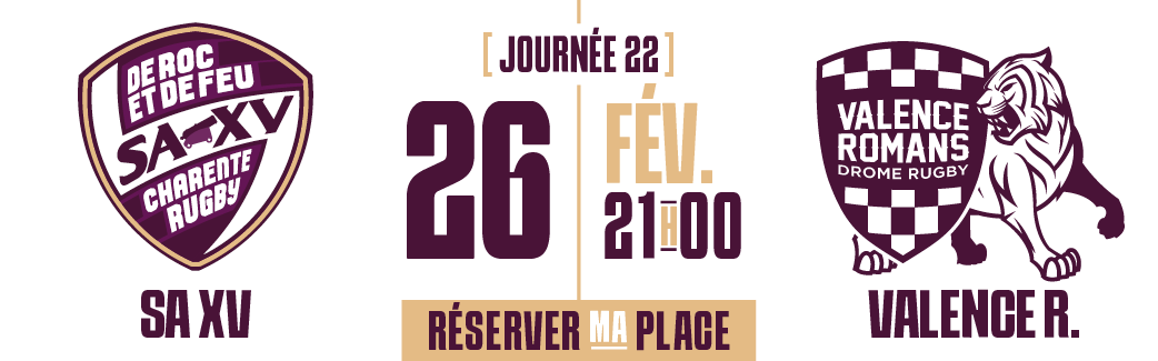 22 - SAXV - VALENCE ROMANS - BANNIERE WEB2