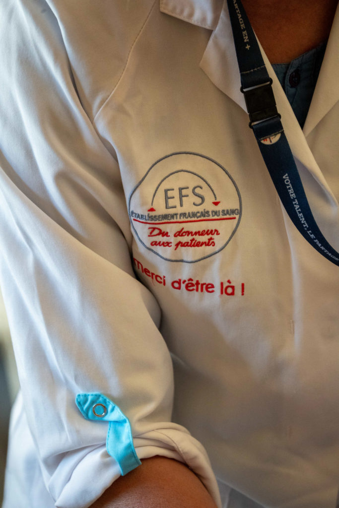 Collecte de sang à Chanzy