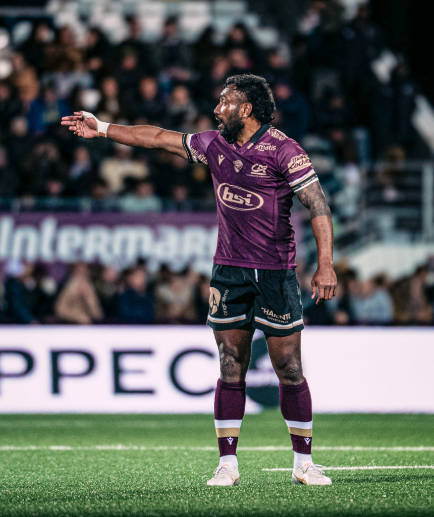 Le quinze pour la réception du Carcassonne